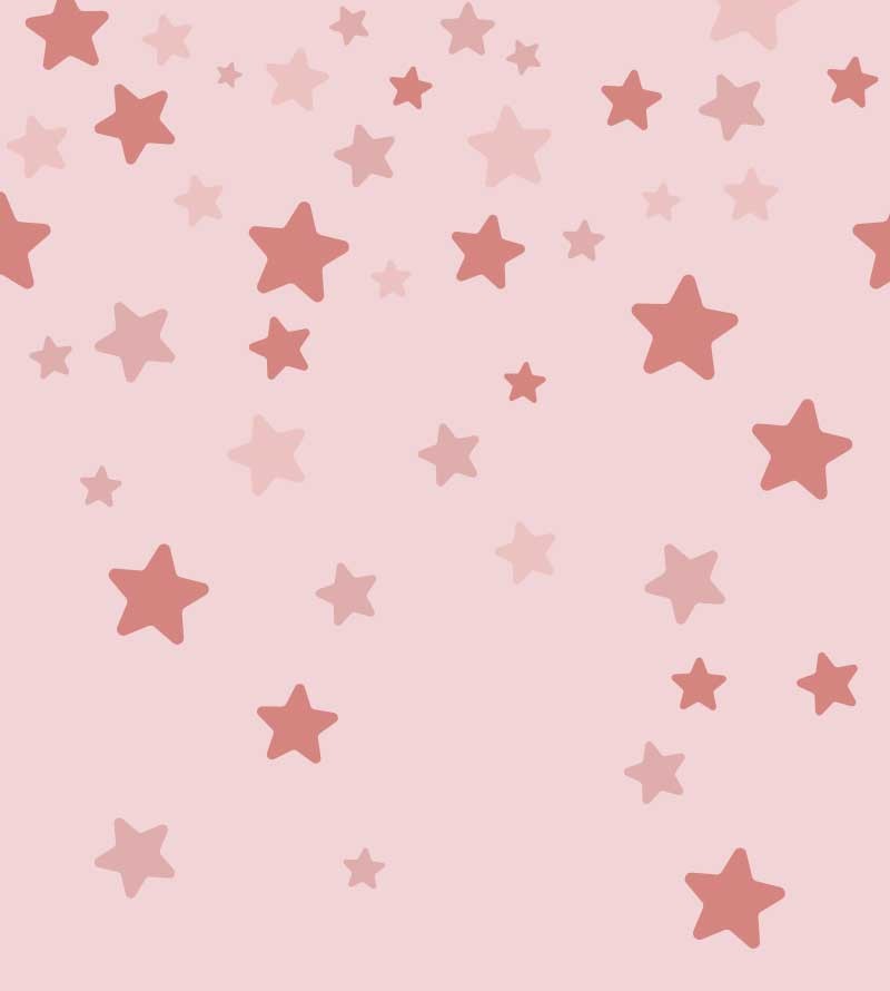 Papel de parede Estrelas caindo Rosa
