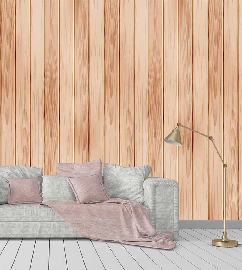 Papel de parede Madeira Marrom