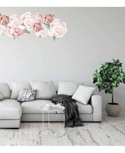 Kit Flores Peonias em adesivo blackout