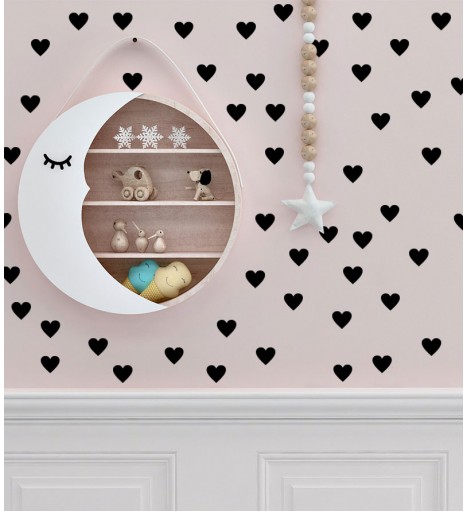Adesivo de parede Corações