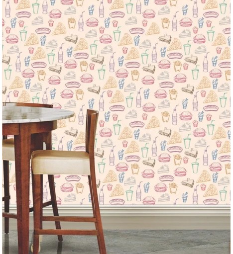 Papel de Parede Fast Food