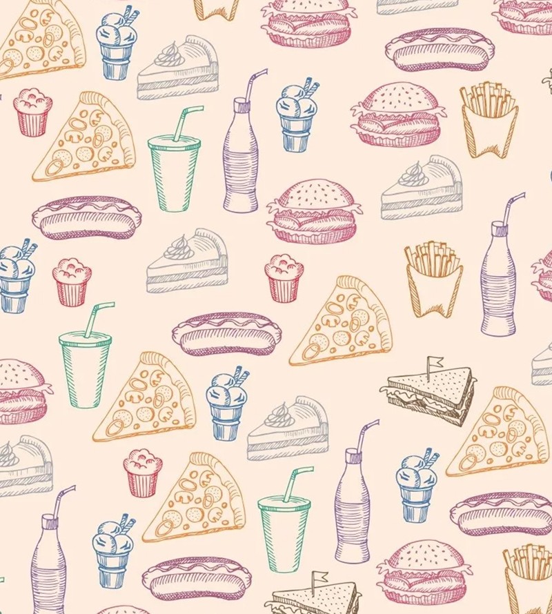 Papel de Parede Fast Food