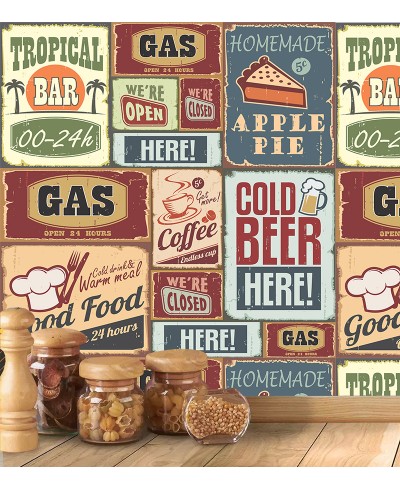 Adesivo Azulejos Retro Vintage