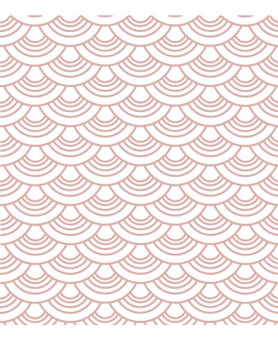 Papel de parede Ondas, em tons de Rosa Papel de parede Ondas, em tons de Rosa