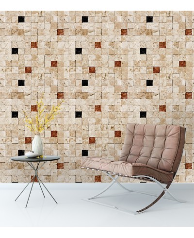 Papel de Parede Adesivo de Parede Tijolinho Portugues