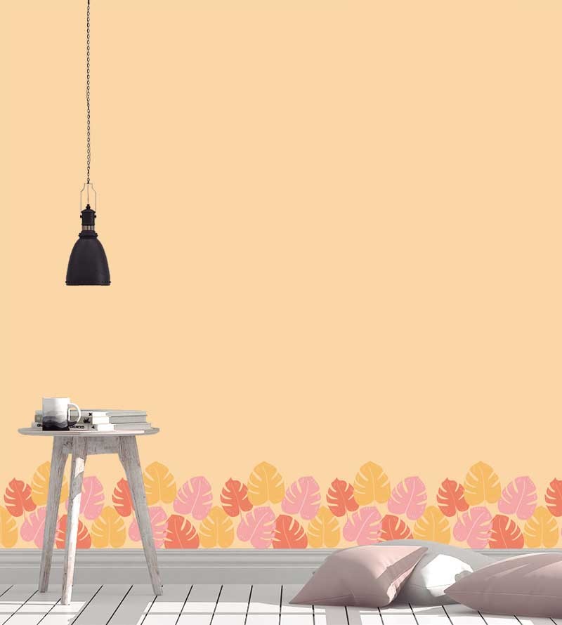 Papel de parede Monsteiras Coloridas