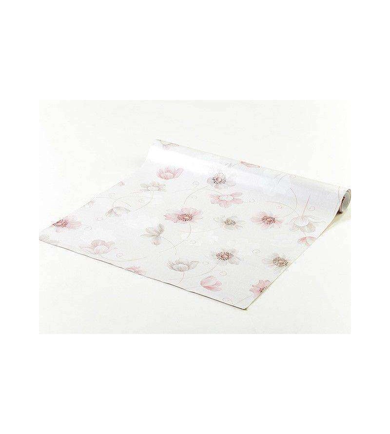 Papel de parede em tons rosa e cinza - Dream 57