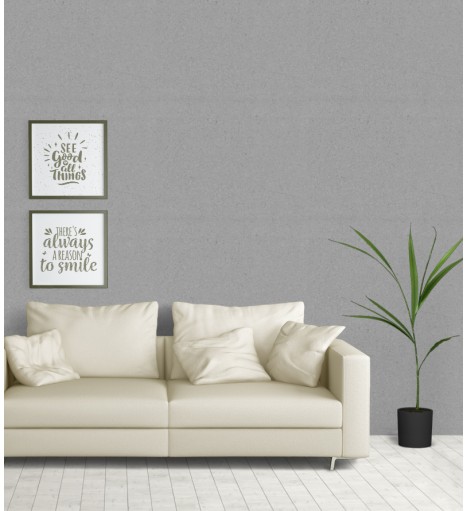 Papel de parede Cimento queimado cinza escuro