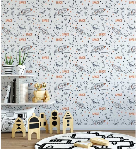 papel de parede Uma aventura no espaço