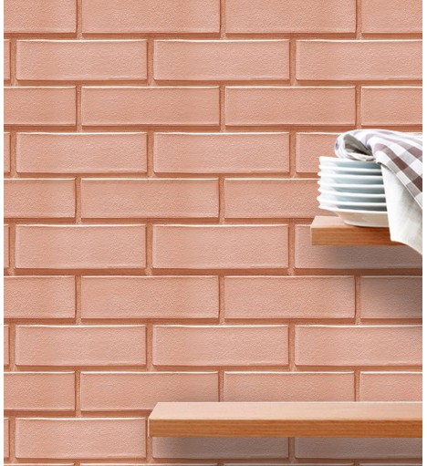 Adesivo De Azulejo Tijolinho Português em Bege e nude