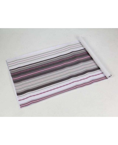 Papel de parede, com tons pastéis amarelos, marrom terracota, roxo - Casual 02 Papel de parede, com tons pastéis amarelos, marrom terracota, roxo - Casual 02