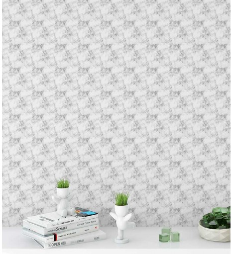 Papel de parede Tipo Mármore Branco