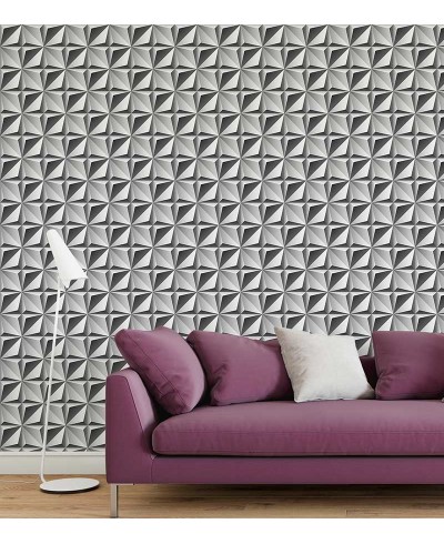 Papel de Parede 3D Estilo Gesso Abstrato Papel de Parede 3D Estilo Gesso Abstrato