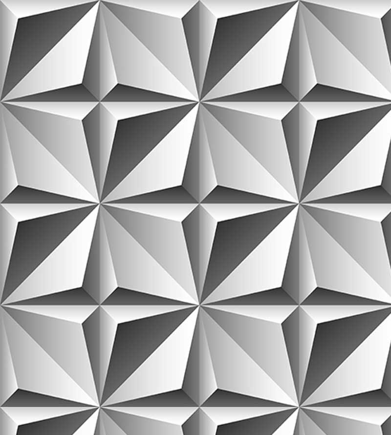 Papel de Parede 3D Estilo Gesso Abstrato