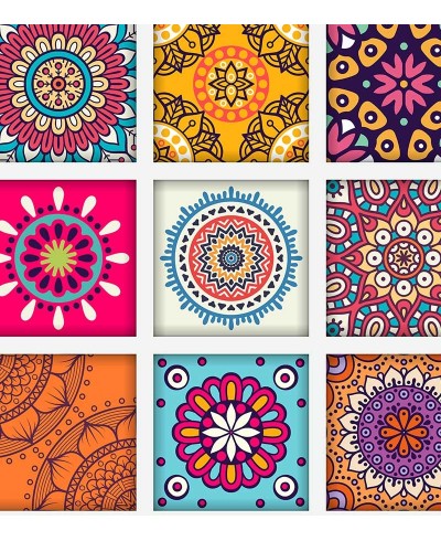 Adesivo hidráulico mandala Taj Mahal