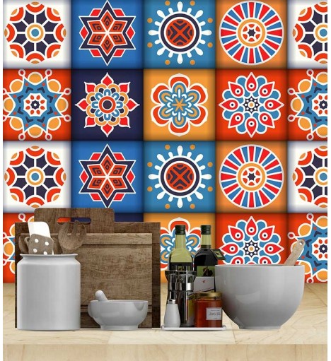 Adesivo hidráulico mandala Ganges