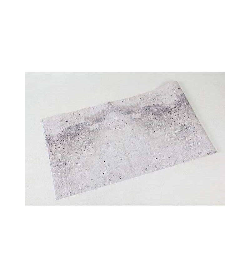 Papel de parede modelo concreto em tons cinza - Concreto 08