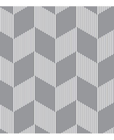 Papel de parede clássico Home Mescla em tons de Cinza e Branco Papel de parede clássico Home Mescla em tons de Cinza e Branco