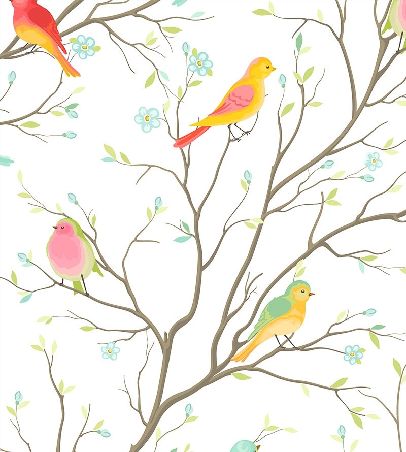 Papel de parede Campestre Pale Cristal