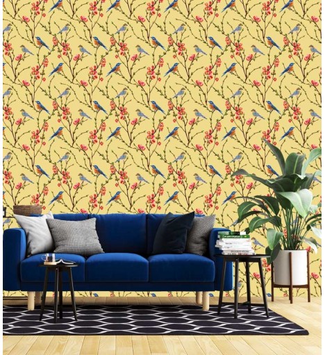 Papel de parede Campestre Sakura