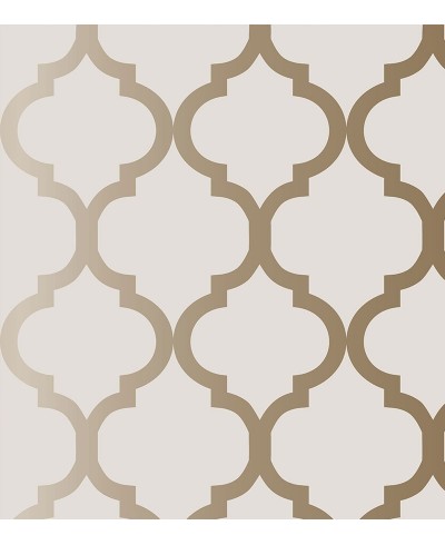 Papel de Parede Chess em tons de Cinza e Bege