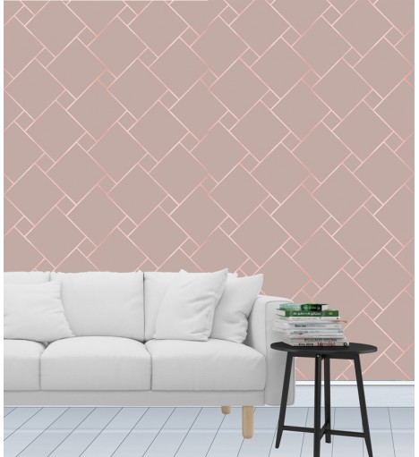 Papel de Parede Diamond Gisela Quartzo