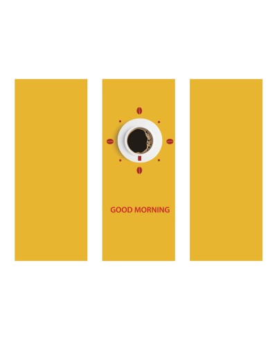 Adesivo de Geladeira Envelopamento Café Bom Dia Adesivo de Geladeira Envelopamento Café Bom Dia