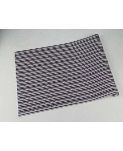 Papel de parede com listras cinza e preta - Listrado 164