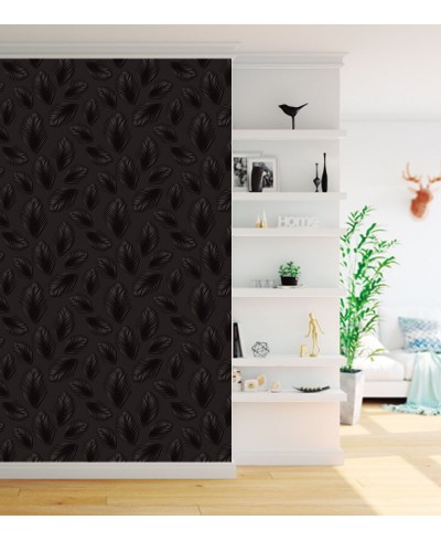 Papel de parede Folhagens Em tons de Preto e verde Papel de parede Folhagens Em tons de Preto e verde