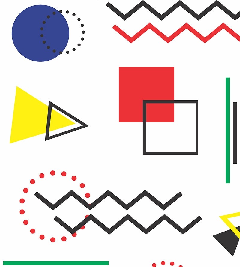 Papel de parede Teen Domus em cores variadas