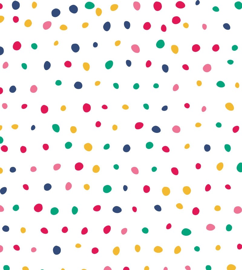 Papel de parede Bolinhas Coloridas