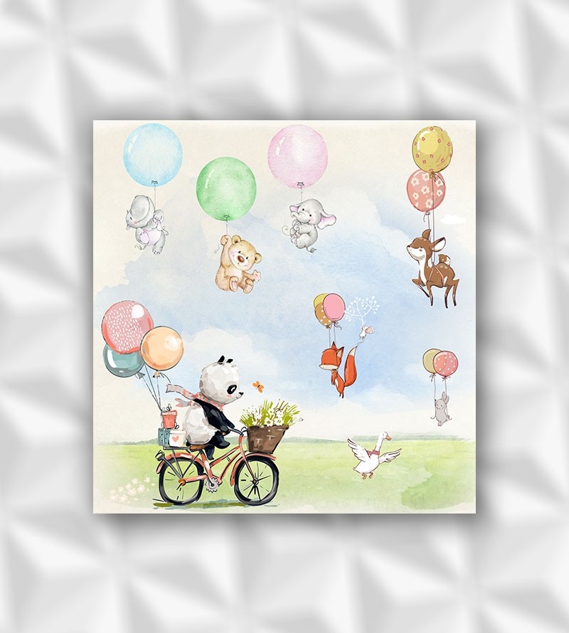 Painel Fotomural bichos do zoológico