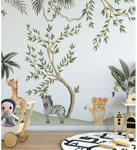 Painel Fotomural Safari