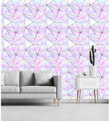 Papel de Parede Diamond Tie Dye