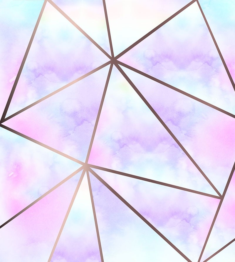 Papel de Parede Diamond Tie Dye