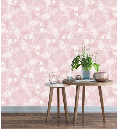 Papel de parede Mármore Rosa
