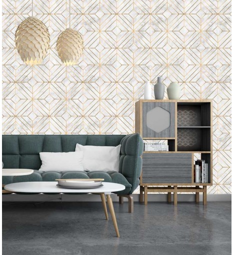 Papel de Parede Diamond Givan Mármore