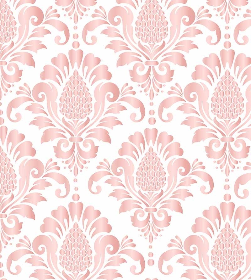Papel de parede Damask Rose