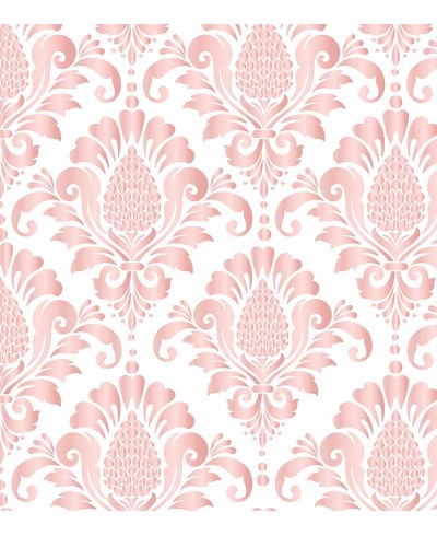 Papel de parede Damask Rose Papel de parede Damask Rose