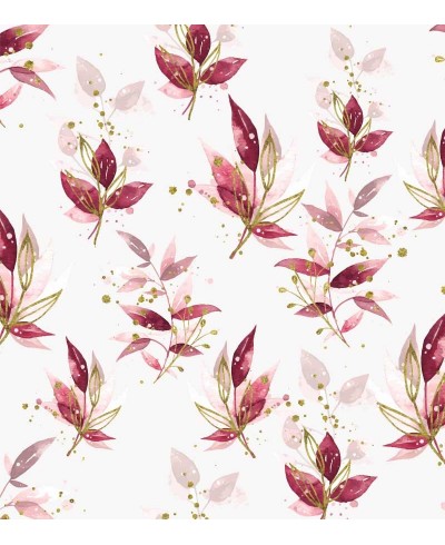 Papel de parede Floral Metalizado Papel de parede Floral Metalizado