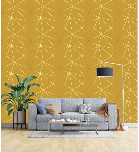 Papel de Parede Diamond Summer Gold