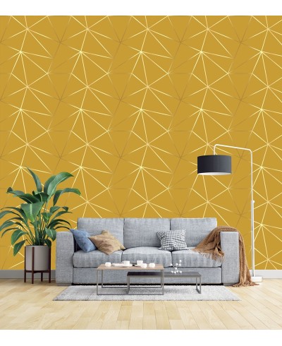 Papel de Parede Diamond Summer Gold Papel de Parede Diamond Summer Gold