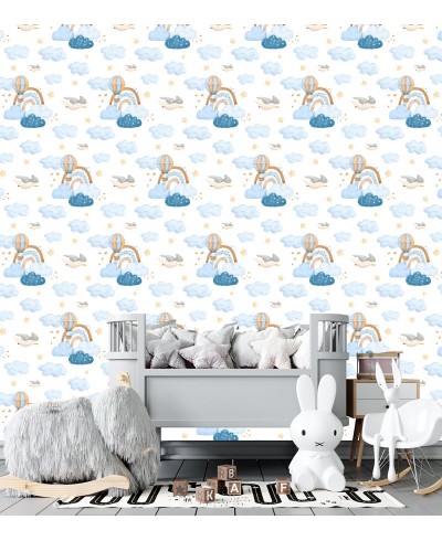 Papel de parede Infantil Lele Nuvem