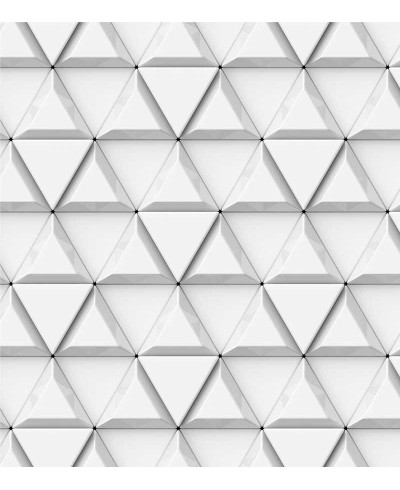 Papel de Parede 3D Triângulos em Tons de cinza Papel de Parede 3D Triângulos em Tons de cinza