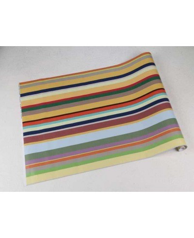 Papel de parede com listras coloridas - Listrado 56