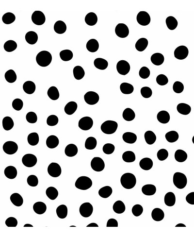 Papel de parede Geométrico Dots P&B