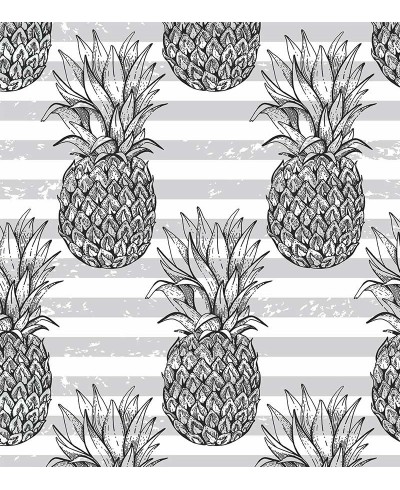 Papel de parede Contemporâneo Pineapple Papel de parede Contemporâneo Pineapple