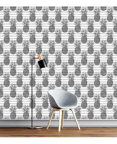 Papel de parede Contemporâneo Pineapple Papel de parede Contemporâneo Pineapple