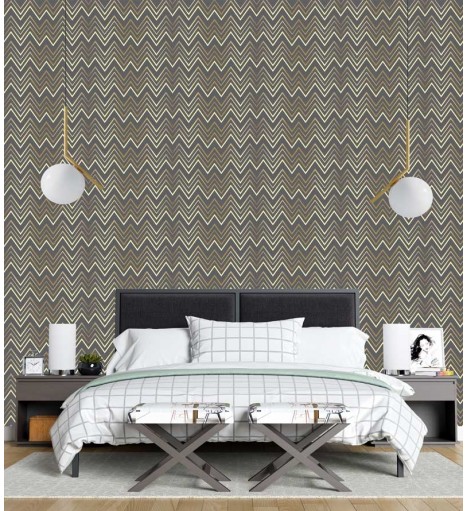 Papel de Parede Diamond Zig Chevron