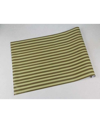 Papel de parede listrado em tons de verde musgo - Listrado 74 Papel de parede listrado em tons de verde musgo - Listrado 74